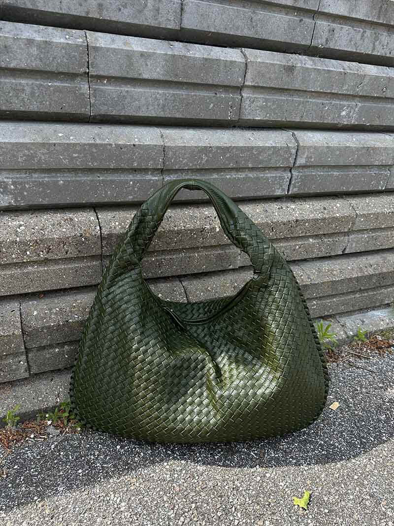 Teresa | Skuldertaske – Elegant Design til Hverdagsbrug Grøn Nuvenci.dk