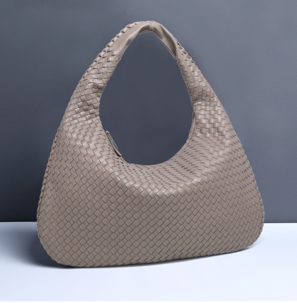 Teresa | Skuldertaske – Elegant Design til Hverdagsbrug Lys grå Nuvenci.dk