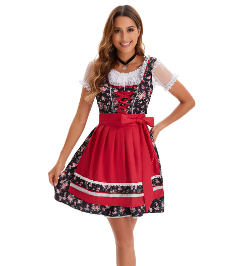 Theresa | Dirndl Kjole – Elegant Tradition til Oktoberfest G Nuvenci.dk