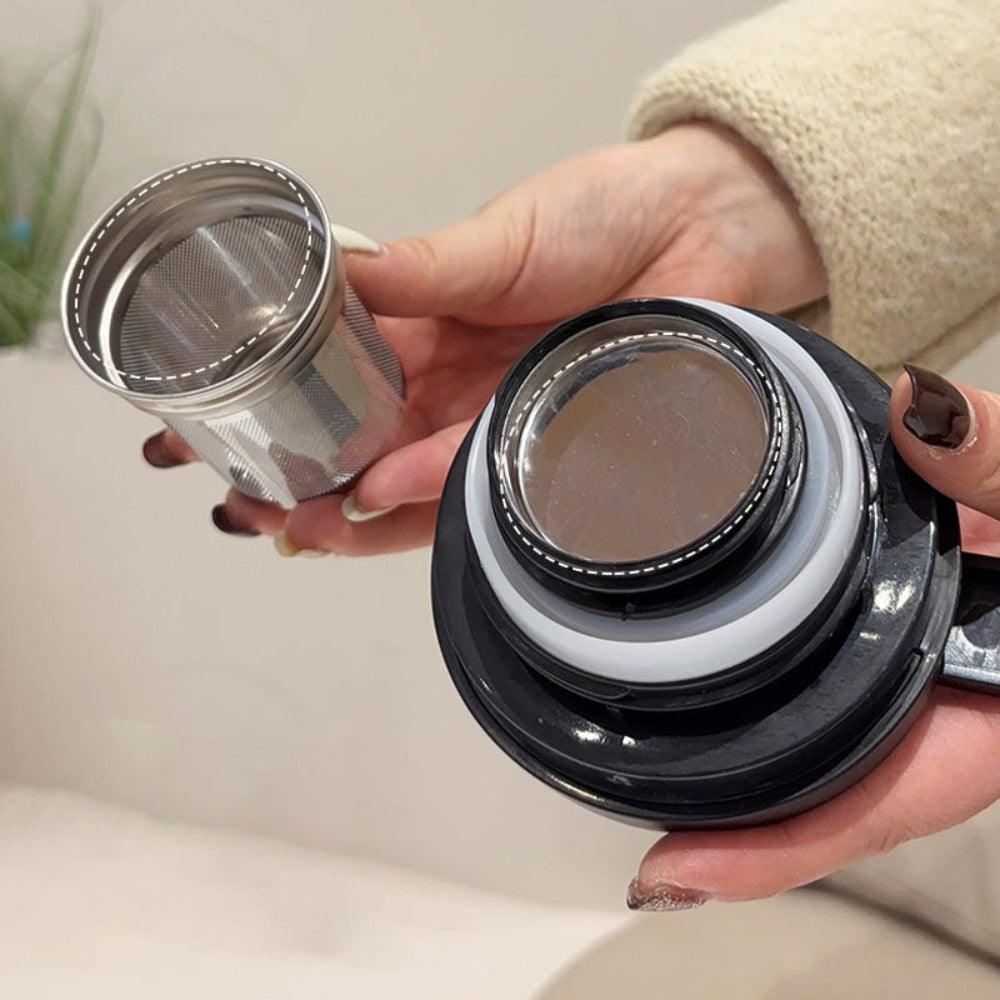 ThermoTeapot | RVS Teekande med Si for en perfekt teoplevelse Nuvenci.dk