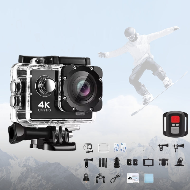 TrailCam | Actionkamera – Vandtæt 4K Eventyroptagelse Ja Nuvenci.dk