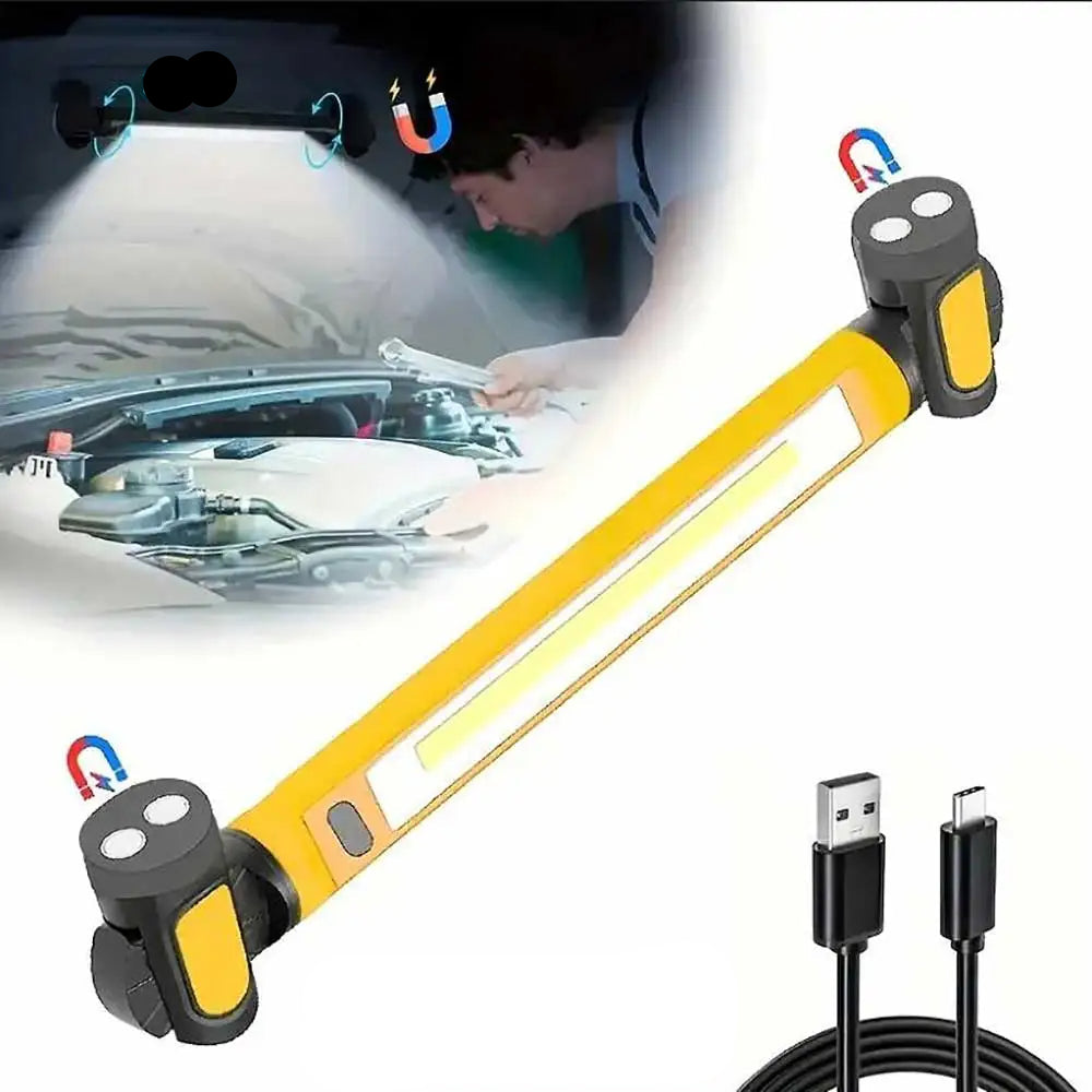 TwinGlow | Genopladelig LED-arbejdslys med magnetbase Nuvenci.dk