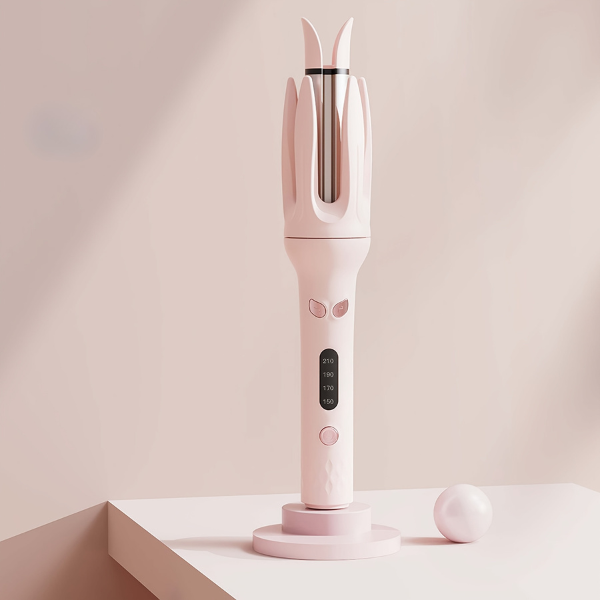TwistEdge | Professionelt Krøllejern med Hurtig Opvarmning Pink Nuvenci.dk