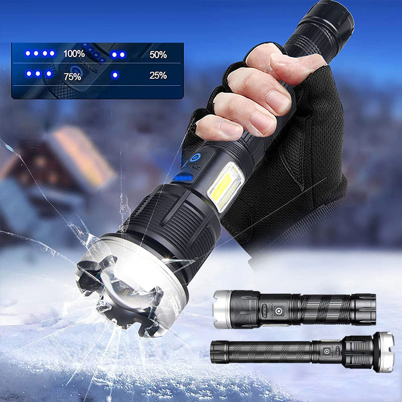 UltraBeam | LED Lommelygte – Ekstrem Lysstyrke og Lang Rækkevidde Nuvenci.dk