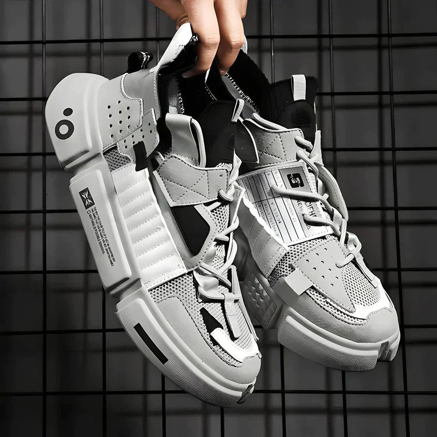 UrbanFit | Moderigtige Streetwear-Sneakers Grå Nuvenci.dk