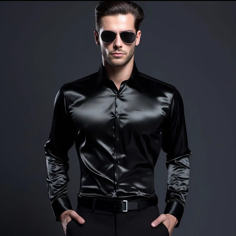 Max | Slim Fit Skjorte – Elegant til Hverdag og Job