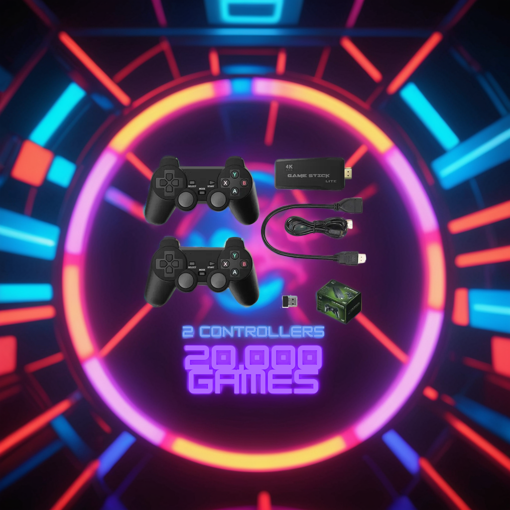 GamePort | Retro játékkonzol 20.000 klasszikussal