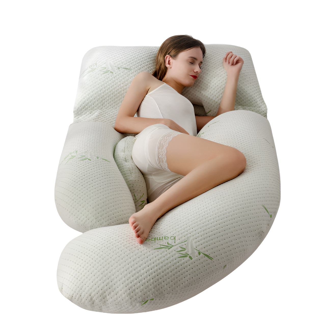 ComfortWave | Graviditetspude – Ergonomisk Støtte til Hele Kroppen