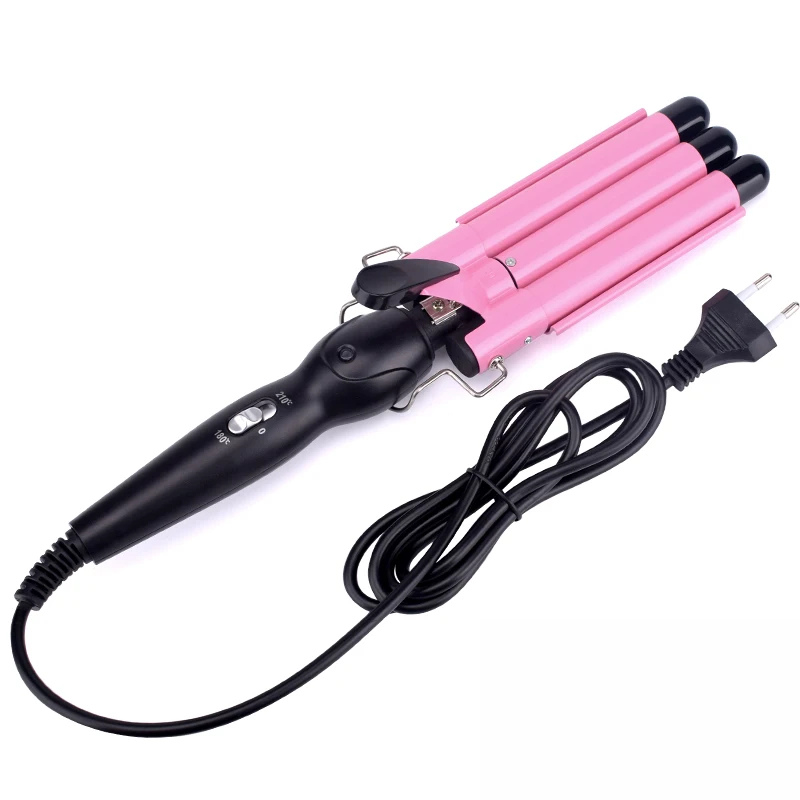 VeloCurl | Professionel 3-Tønde Styler for Hurtig Styling 32mm Nuvenci.dk