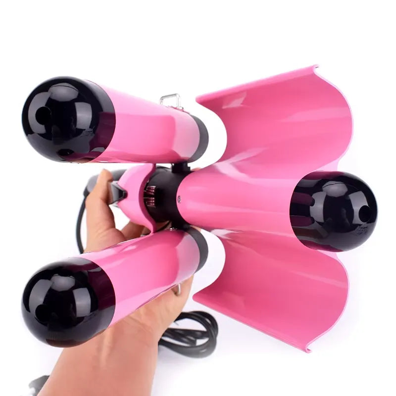 VeloCurl | Professionel 3-Tønde Styler for Hurtig Styling Nuvenci.dk