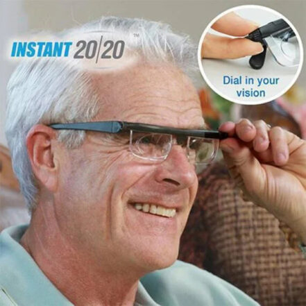 VisionFlex | Justerbare læsebriller uden recept for klart syn på enhver afstand Nuvenci.dk