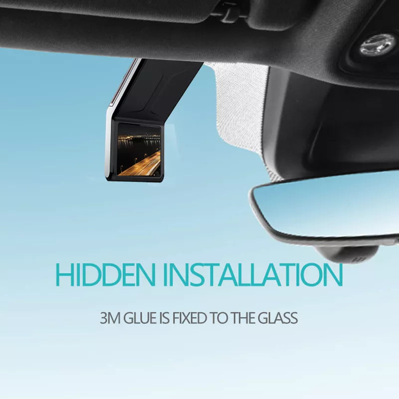 VisionRide | 4K Bilkamera med Front- & Bagkamera Nuvenci.dk
