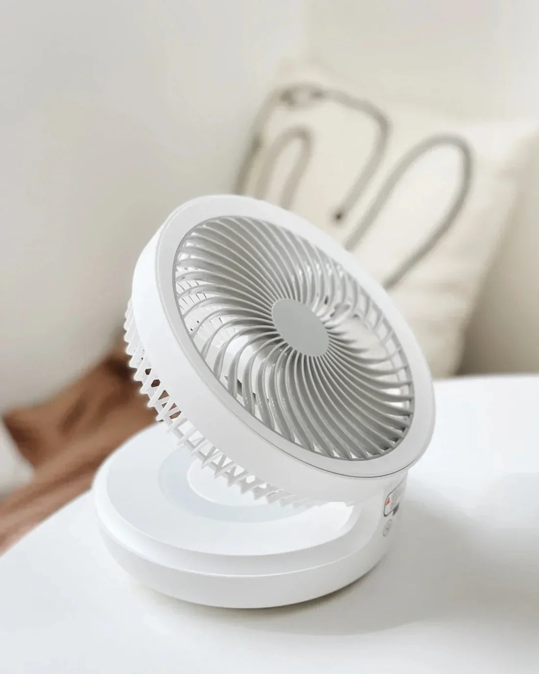 WallBreeze | Multifunktionel & Bærbar Vægventilator Nuvenci.dk