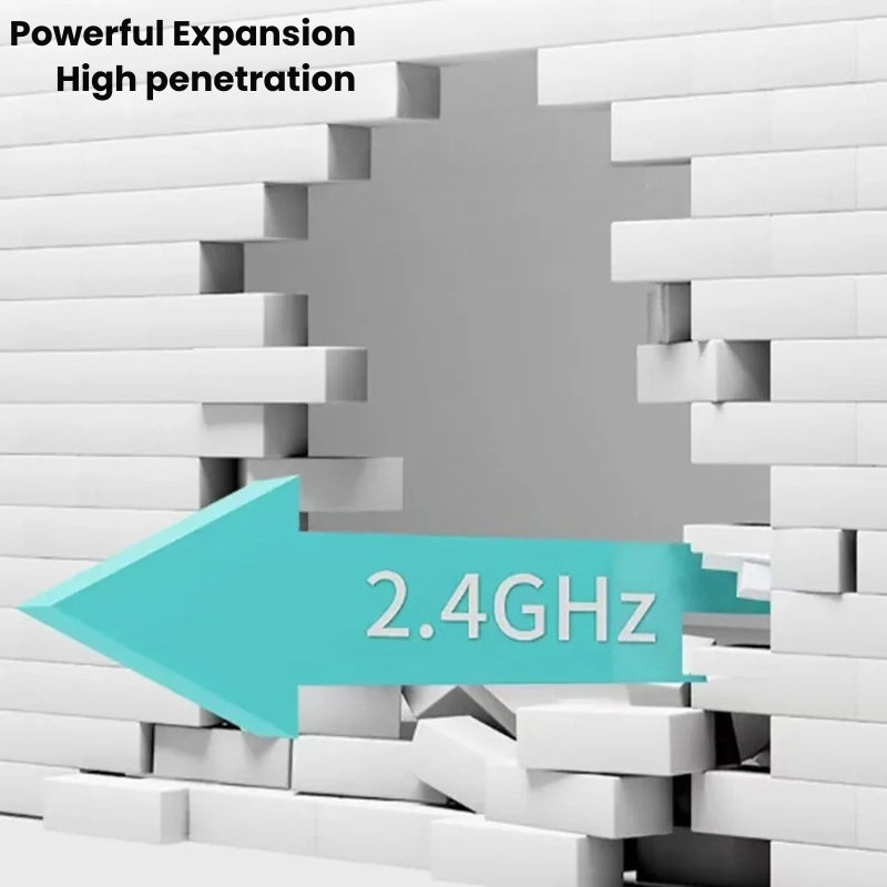 WaveLink | WiFi Repeater – Stabil Dækning til Hele Hjemmet Nuvenci.dk
