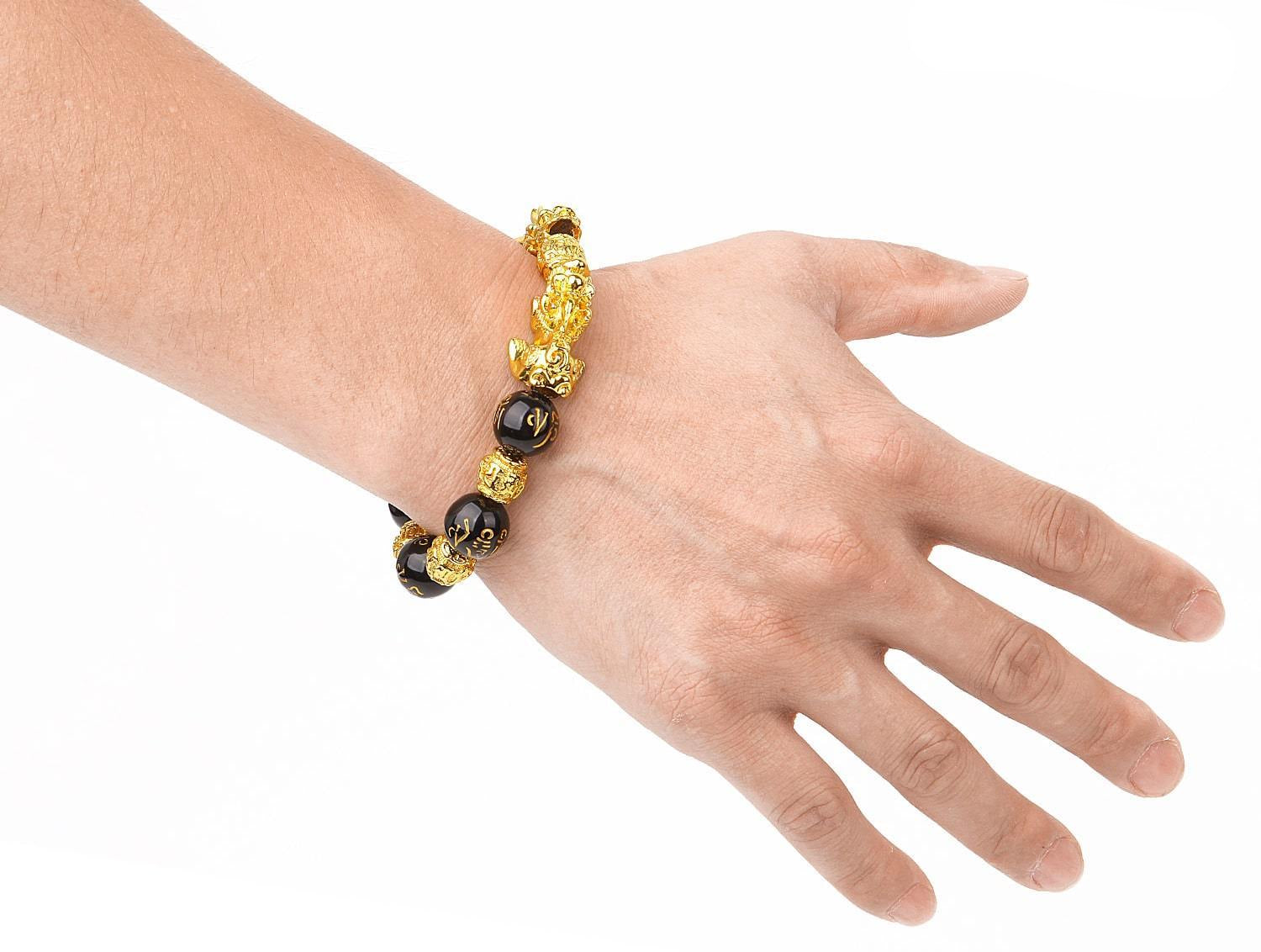 WealthBand | Beskyttende Obsidian Armbånd Nuvenci.dk