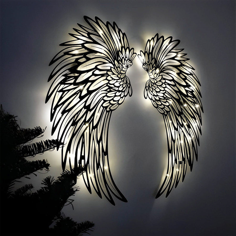 WingsLite | 2 Englevinger med LED-belysning Nuvenci.dk