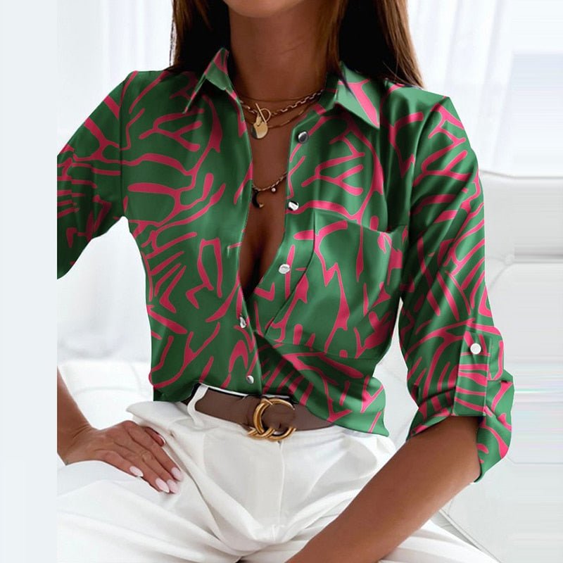 Marie | Damebluse – Tidløs Elegance og Komfort