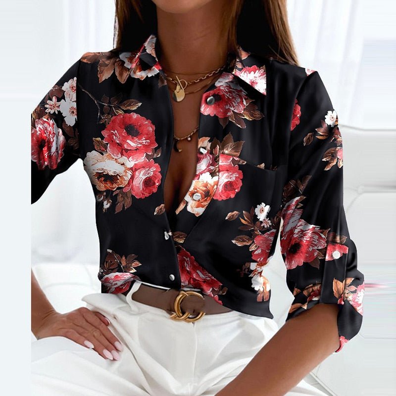 Marie | Damebluse – Tidløs Elegance og Komfort