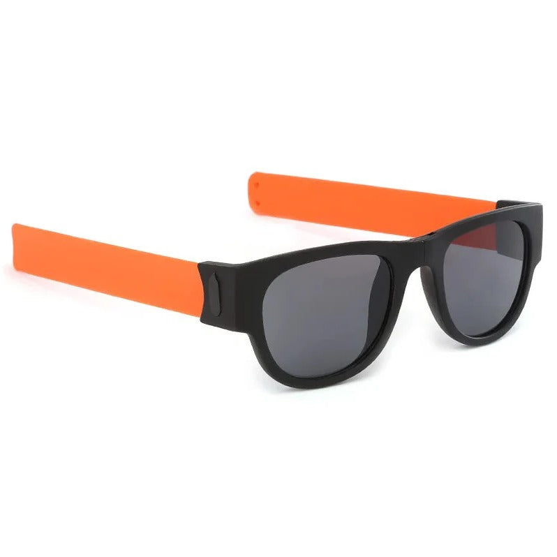 WrapShade | Sammenfoldelig Solbrille Orange Polariseret Nuvenci.dk