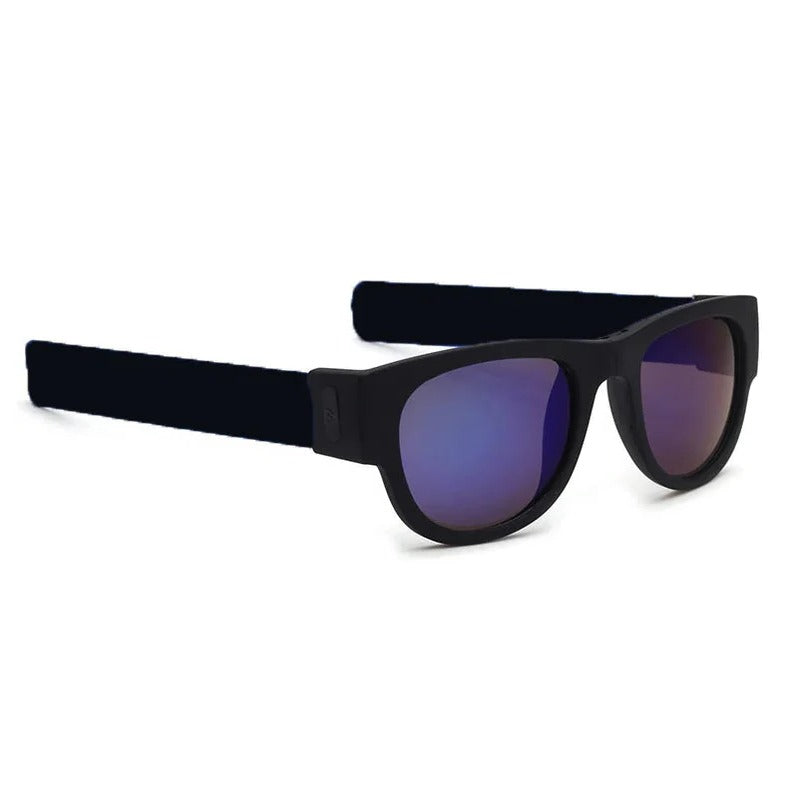 WrapShade | Sammenfoldelig Solbrille Spejl Blå Nuvenci.dk