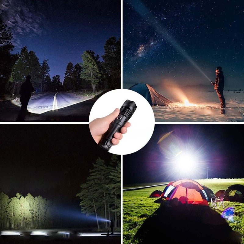 NightBlaze | Lommelygte – Ekstrem Lysstyrke og Lang Driftstid