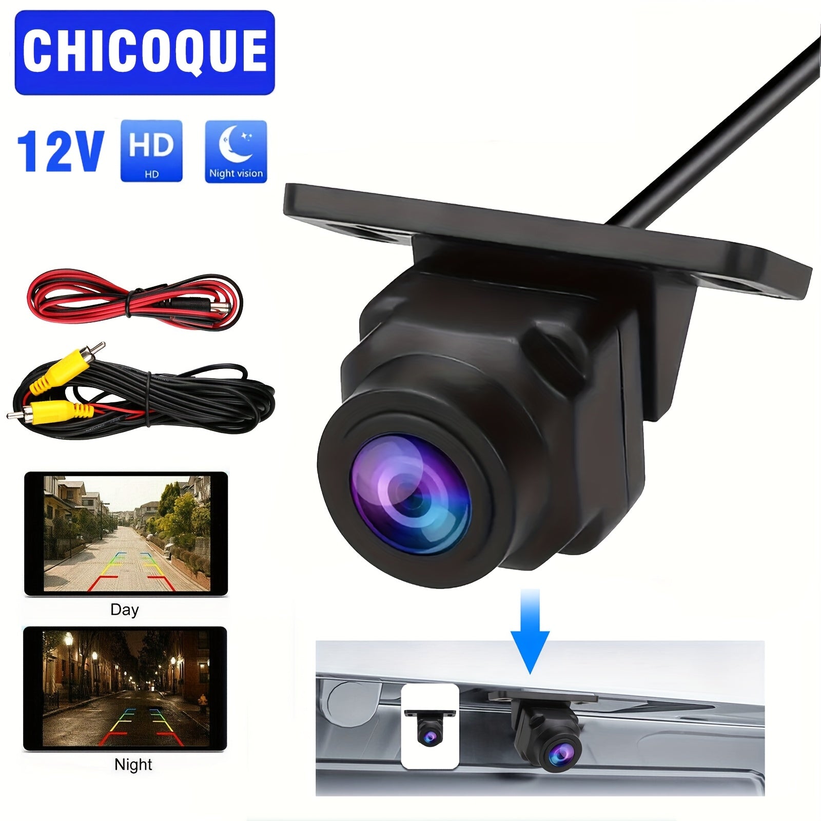 RearGuard | Universalt Bakkamera med Klar Billedkvalitet