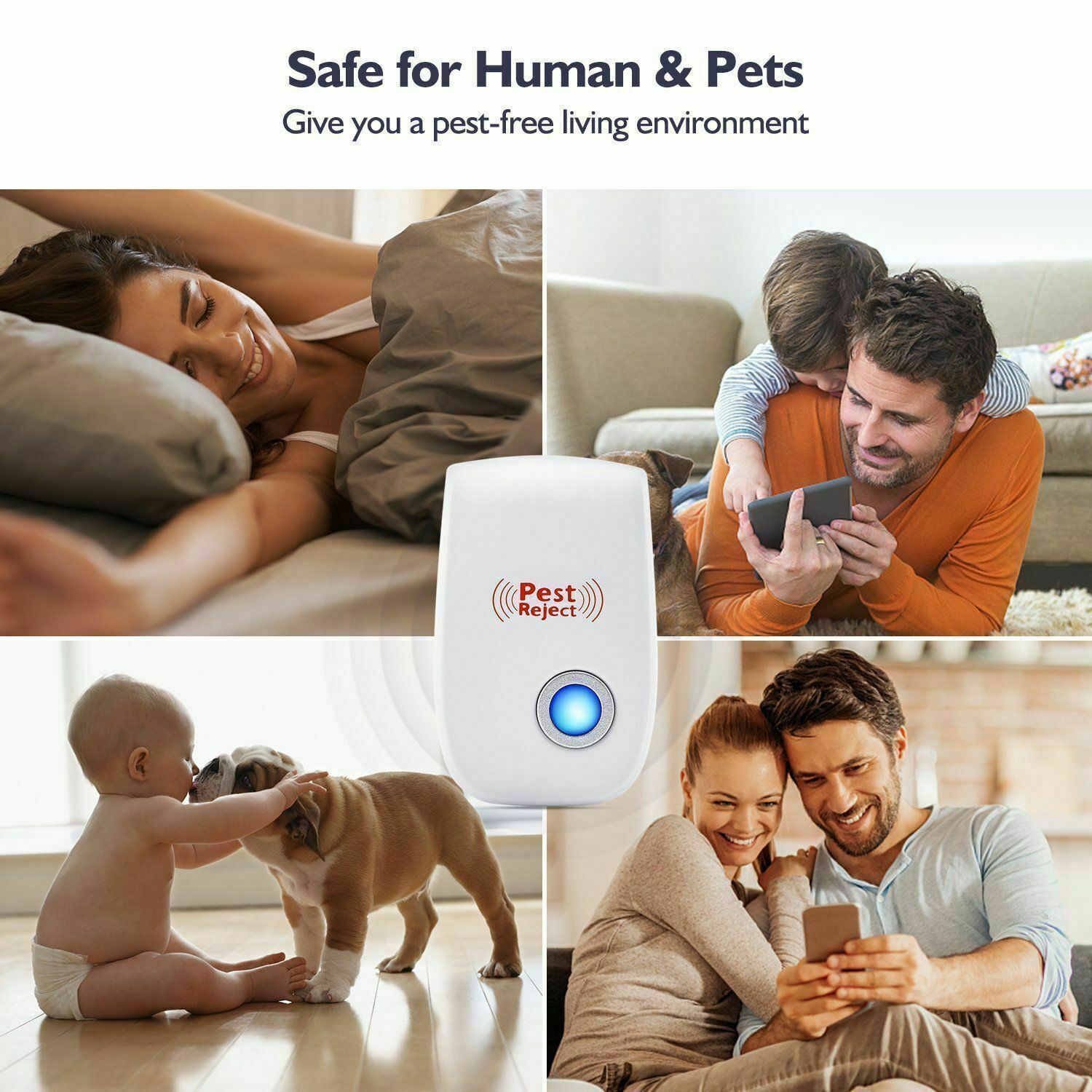 SafeZone | Ultralyd Skadedyrsbekæmper – Lydløs og Kemikaliefri Beskyttelse