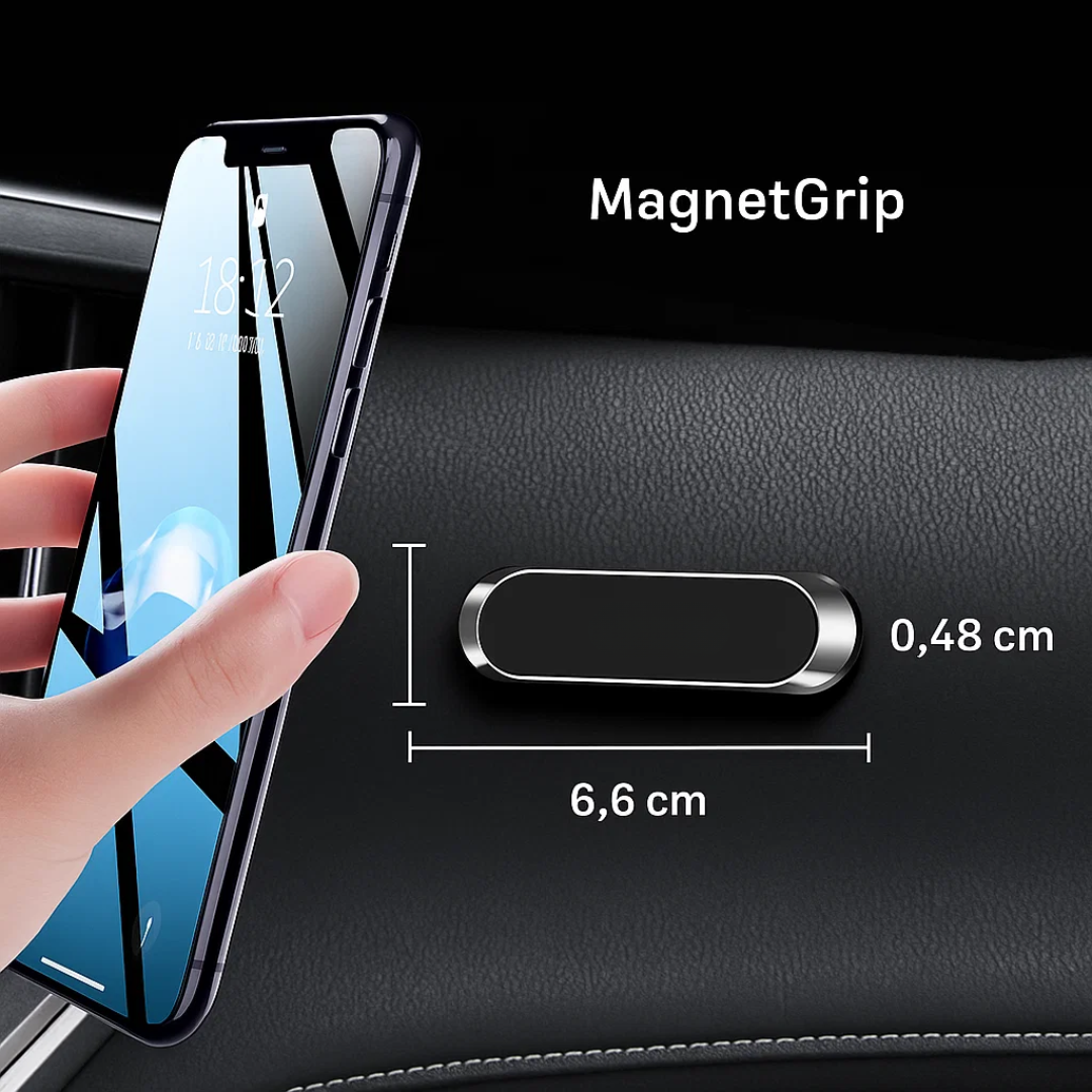 MagnetGrip | Magnetisk Telefonholder uden Montering