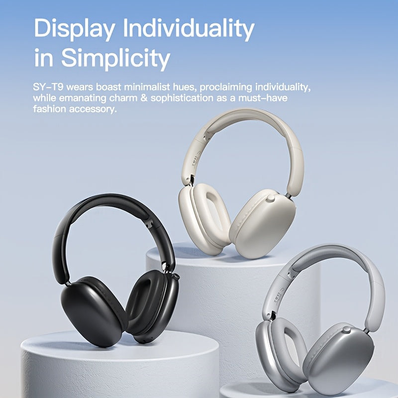 HearMate | Over-Ear Hovedtelefoner med Lang Batteritid og Hurtig Opladning