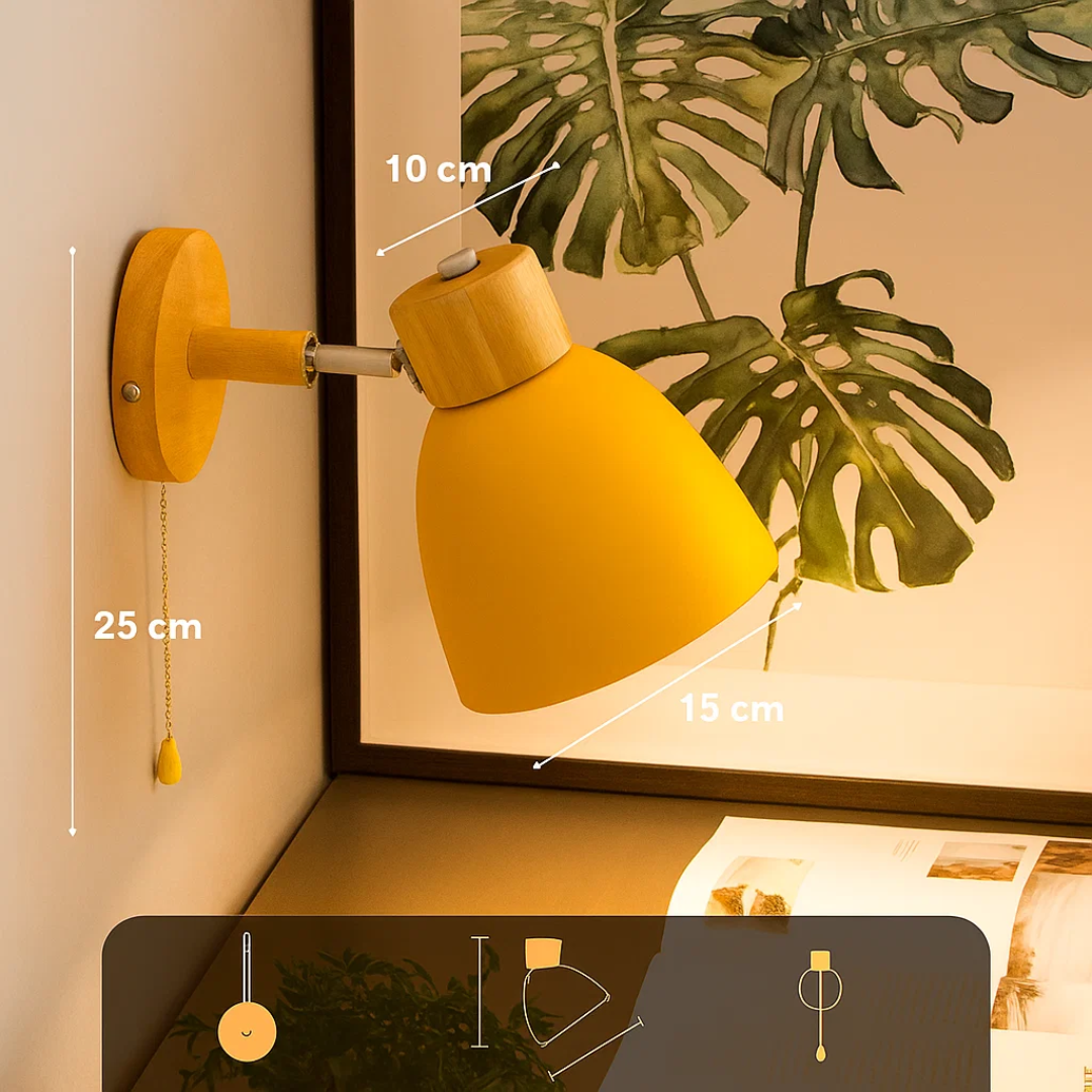 NordLight | Væglampe – Minimalistisk stil for hyggelig atmosfære