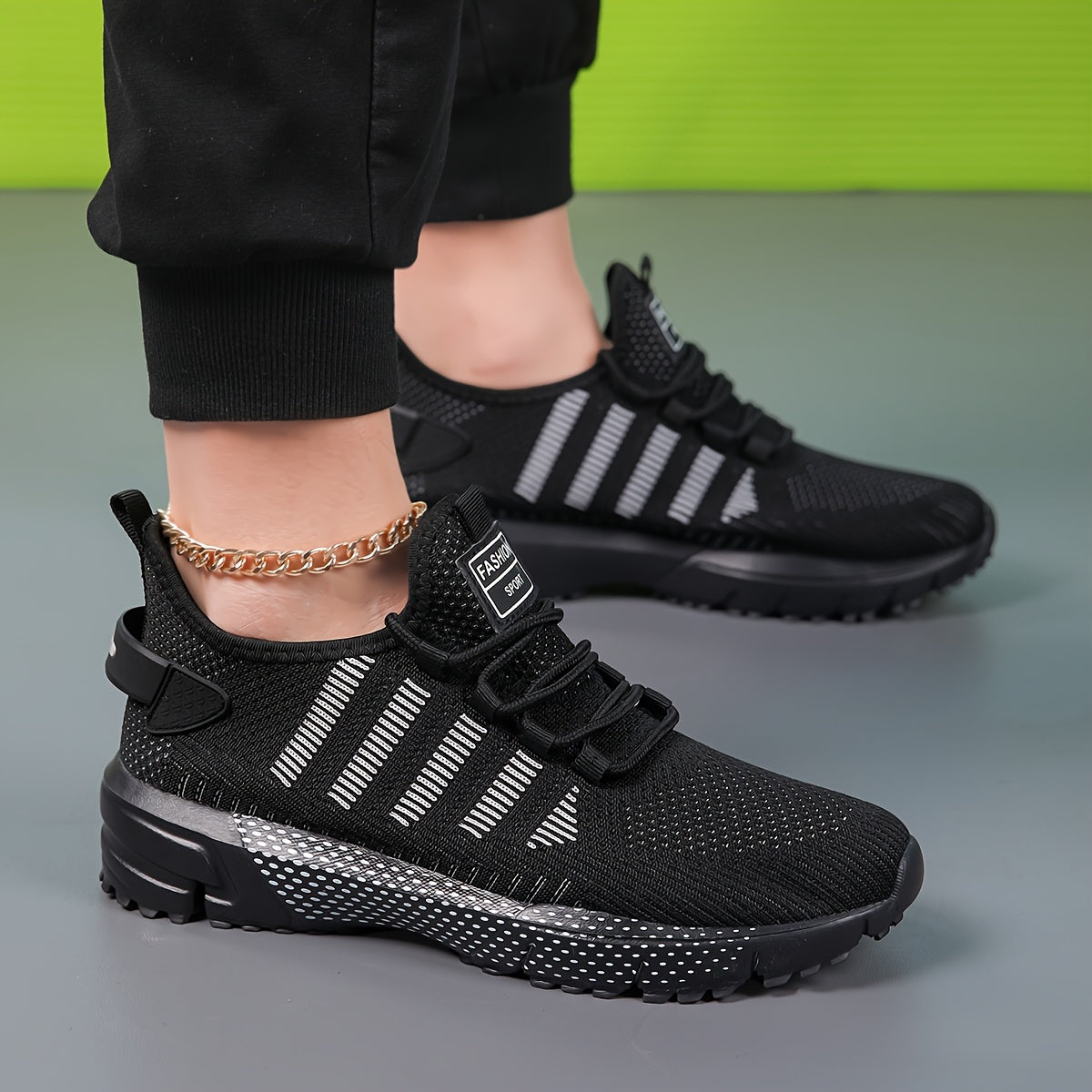 Eugene | Komfortable Skridsikre Sneakers til Træning og Daglig Brug