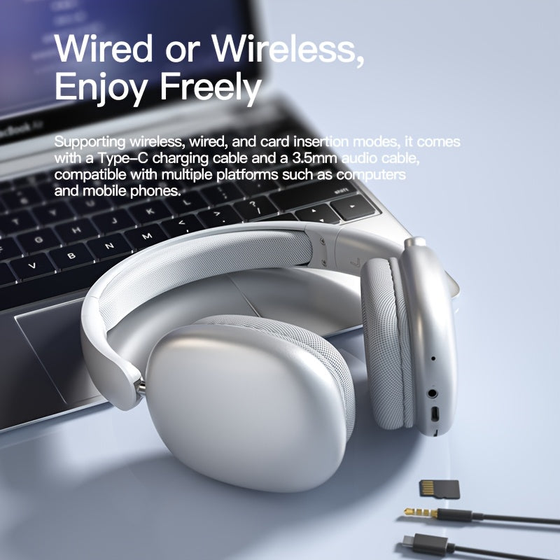 HearMate | Over-Ear Hovedtelefoner med Lang Batteritid og Hurtig Opladning