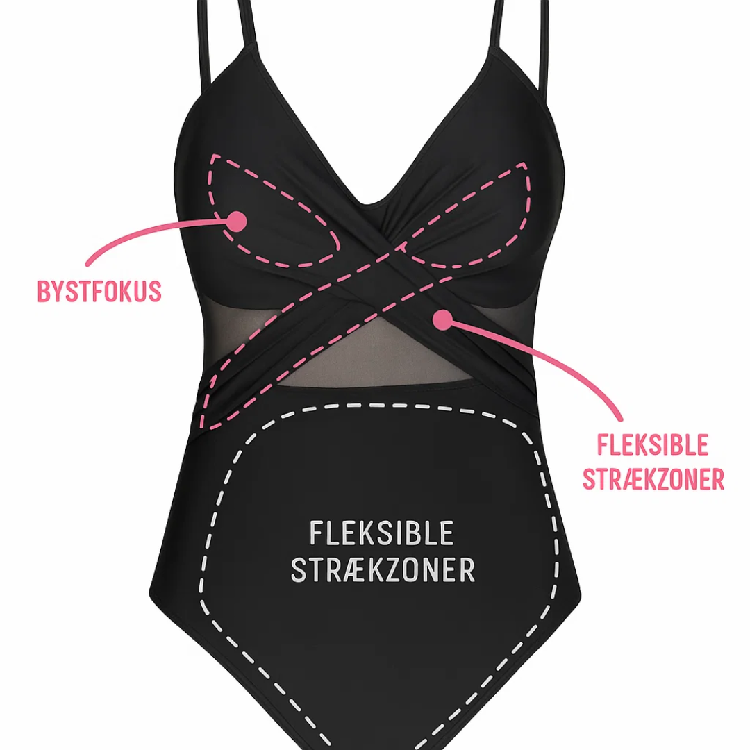Henzy | Badedragt – Push-Up & Strandkomfort