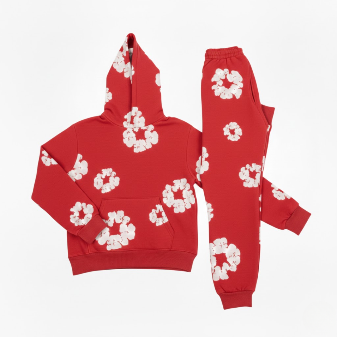 Lillian | Stilfuldt floreale tuta da allenamento | Donna