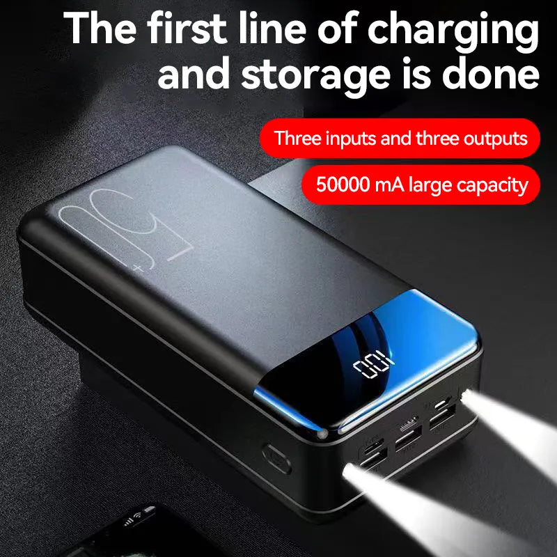 ChargeMax | Powerbank – Superhurtig Opladning & Stor Kapacitet