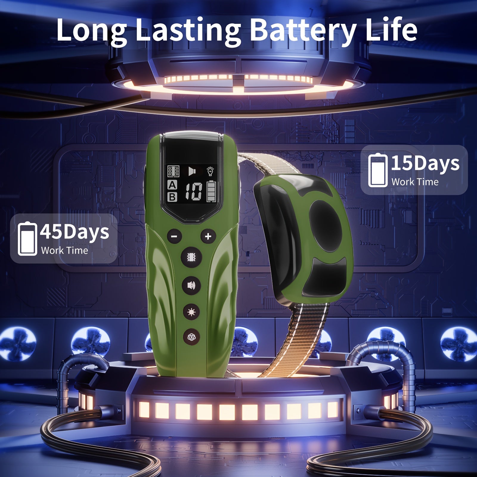 TailCoach | Skånsomt Hundehalsbånd med USB Opladning og Vibration