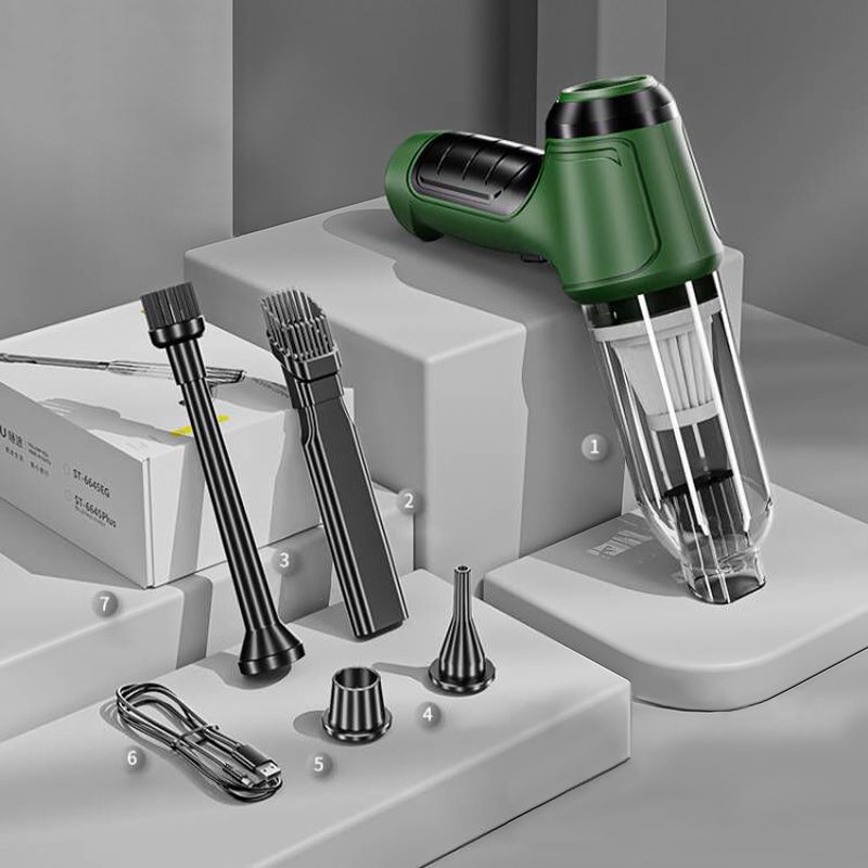 VacBoost | Kompakt 120W Støvsuger & Blæser i ét