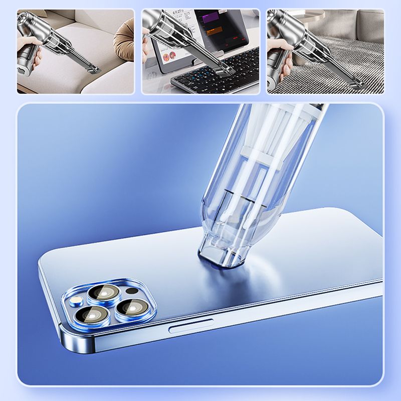 VacBoost | Kompakt 120W Støvsuger & Blæser i ét