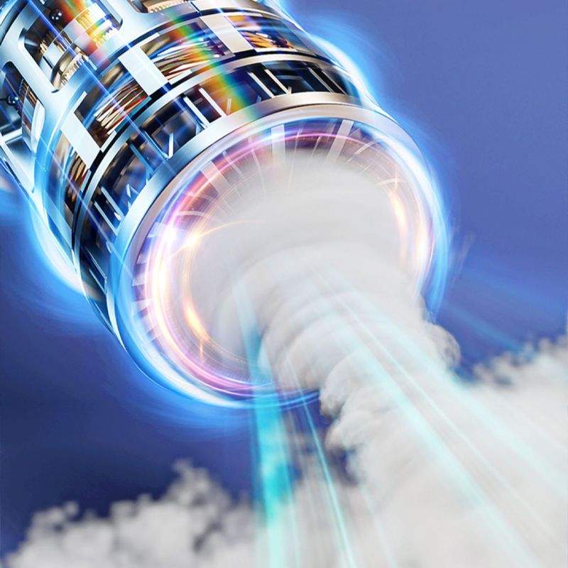 VacBoost | Kompakt 120W Støvsuger & Blæser i ét