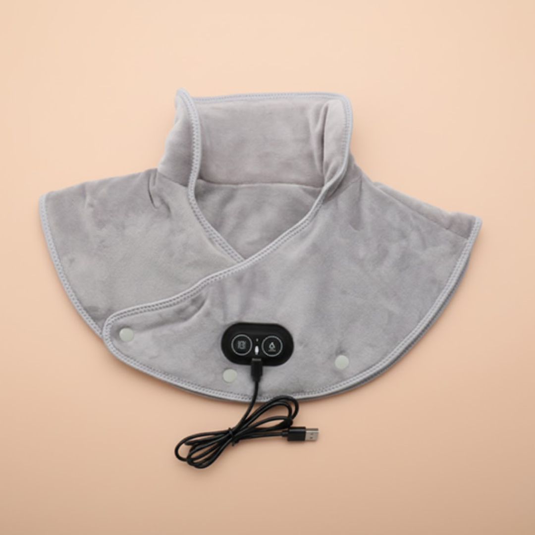 CalmWrap | Varmeomslag til Nakke & Skuldre – Hurtig Smertelindring