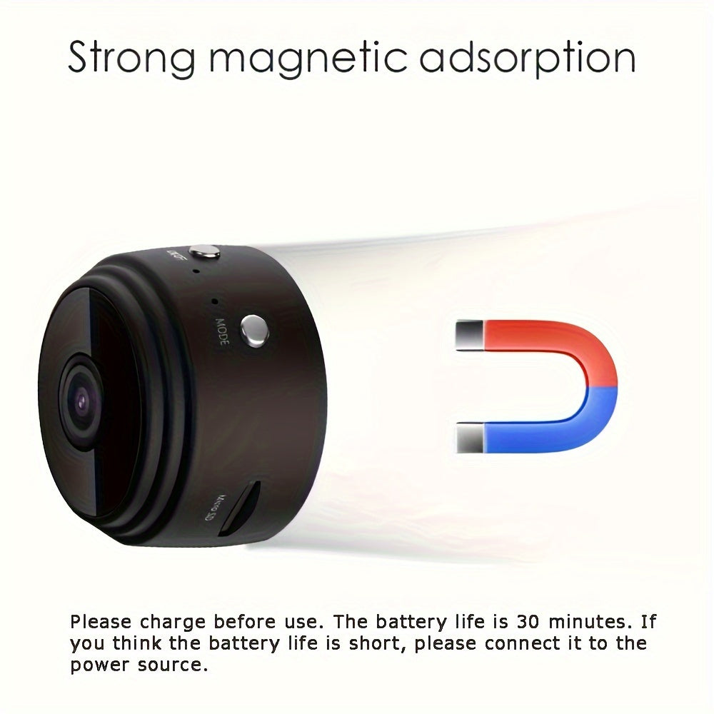 WatchSphere | Overvågningskamera – Trådløs og Bærbar Tryghed