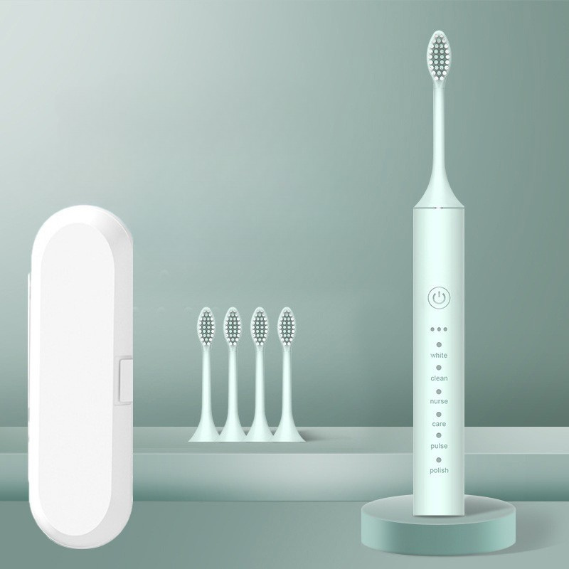 FreshGlow | Vandtæt Sonisk Tandbørste til Sundt Tandkød og Rene Tænder