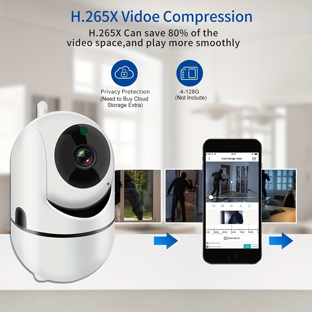 ClearSight | Trådløst Kamera til Hjemmeovervågning i HD