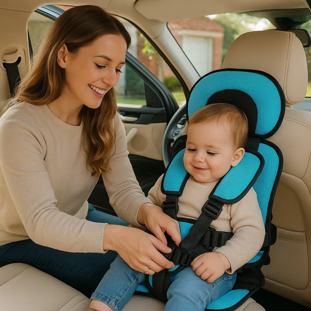 SafeRide | Ergonomisk børnesædehynde for optimal beskyttelse