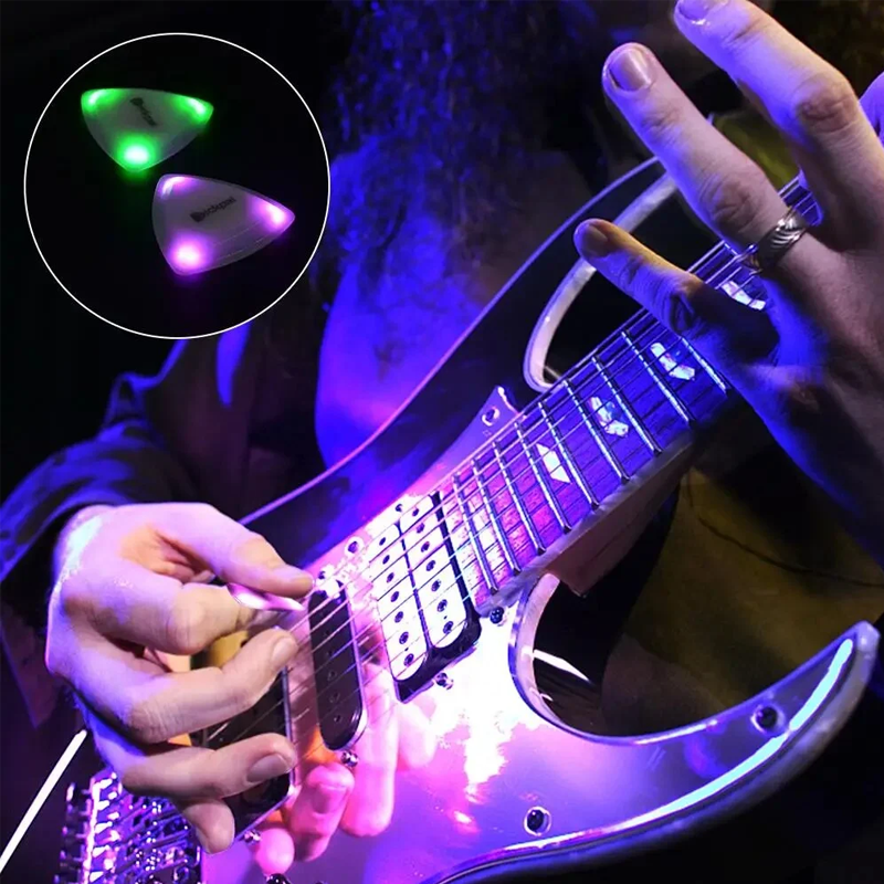 GlowPick | Guitarplekter – Effektfuldt Lys for Bedre Timing