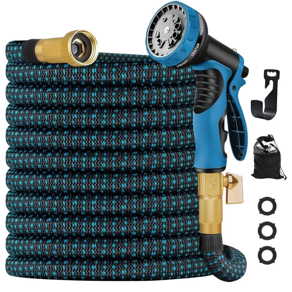AquaStretch | 2025 50Ft/100Ft udvidelig havevandslange