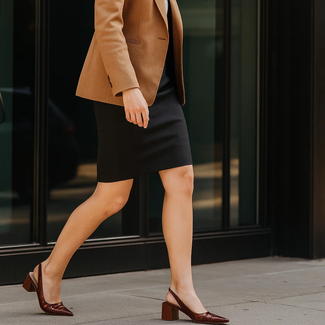 Arden | Pumps – Ortopædisk Komfort med Croco-Elegance