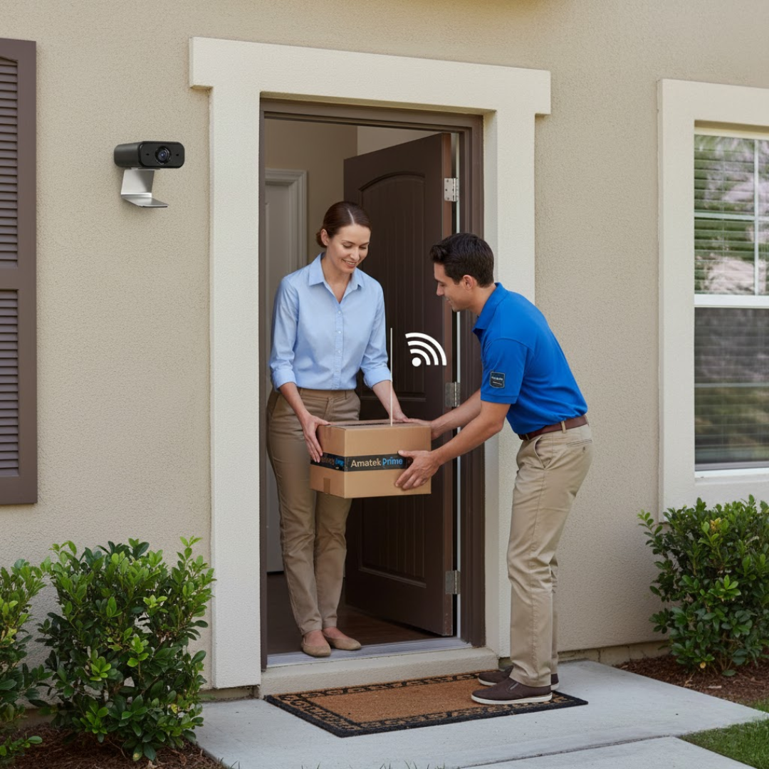 ProSecure | Trådløst Overvågningskamera med Skarp Billedkvalitet