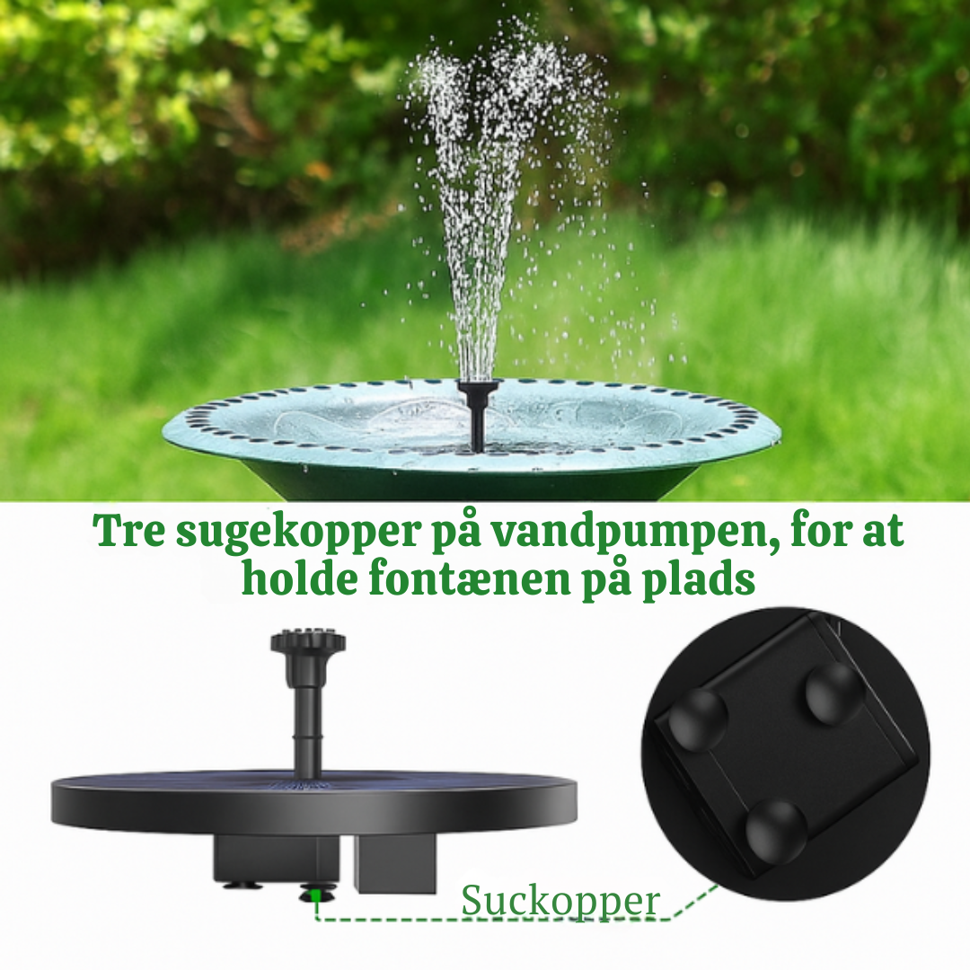 GlideSplash | Moderne og Luksuriøs Flydende Solfontæne