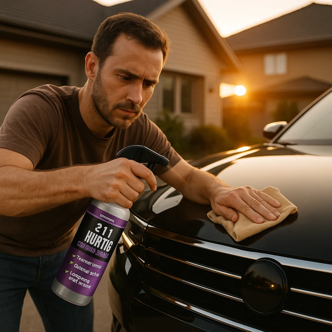AutoGlanz | 3-i-1 Nano Keramisk Coating Spray | 1+2 Gratis